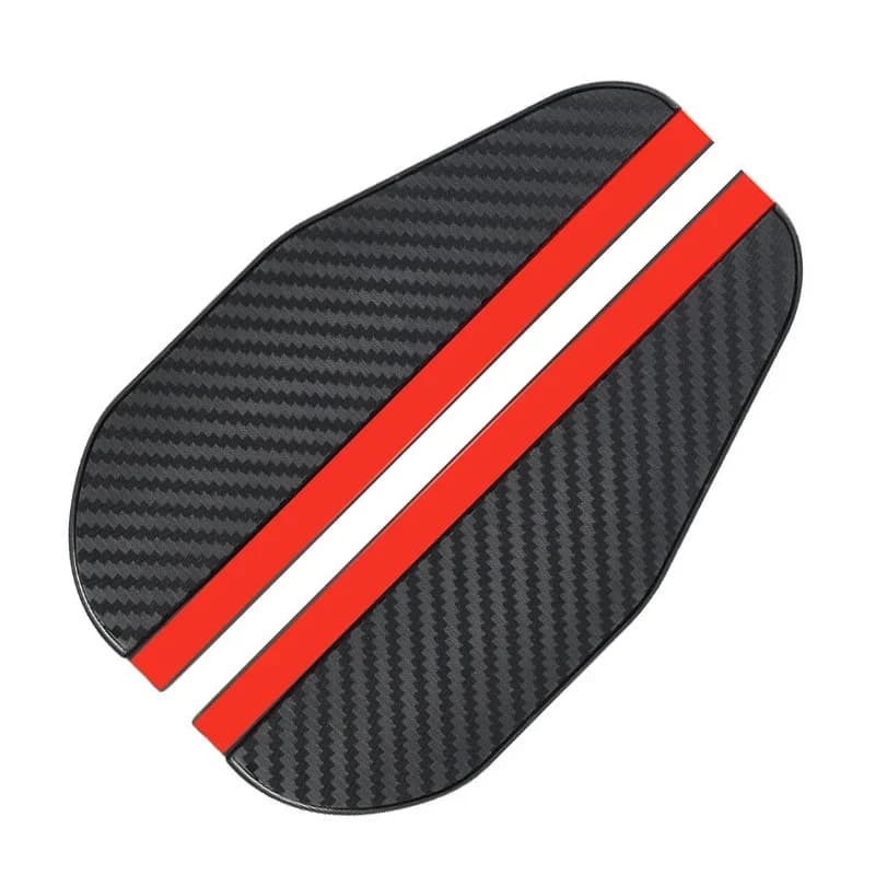 Uniwersalne Carbonowe  osłony przeciwdeszczowe na lusterka 2 sztuki