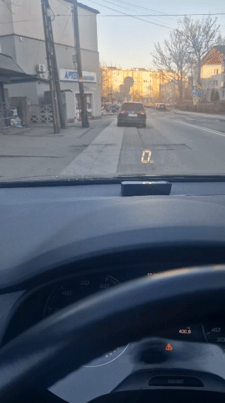 DriveHUD Elite - Samochodowy Wyświetlacz Przezierny HUD
