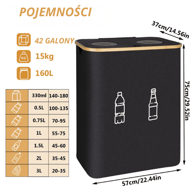 TwinBottle 160 - Efektywna zbiórka zwrotnych butelek