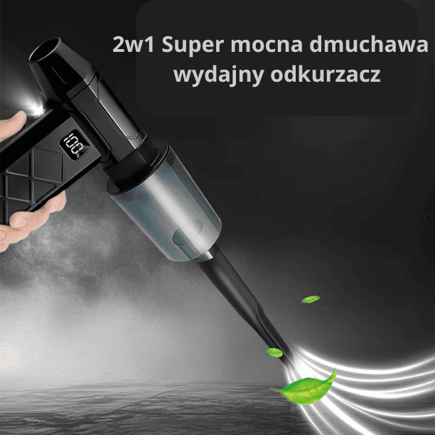 Ręczna turbo dmuchawa 5-biegowa bezszczotkowa akumulatorowa 💨