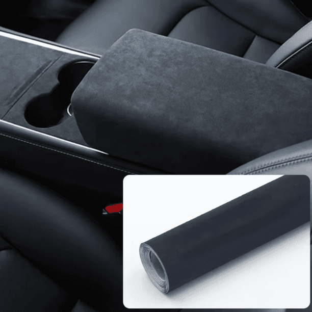 VeluStick - Samoprzylepna tkanina zamszowa do renowacji tapicerki samochodowej 40x200cm